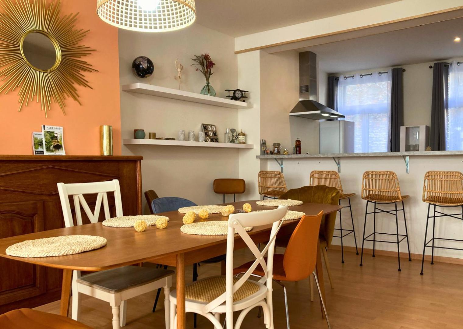Le Bohemian Chic - 4 Chambres En Hypercentre De Saint-Omer, Ideal Pour Les Groupes ภายนอก รูปภาพ