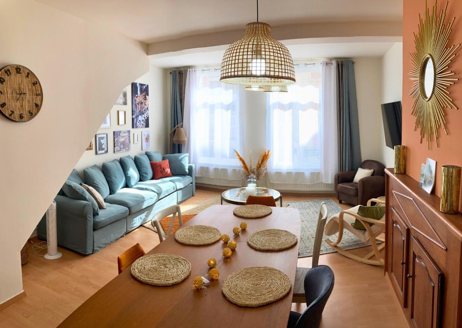 Le Bohemian Chic - 4 Chambres En Hypercentre De Saint-Omer, Ideal Pour Les Groupes ภายนอก รูปภาพ